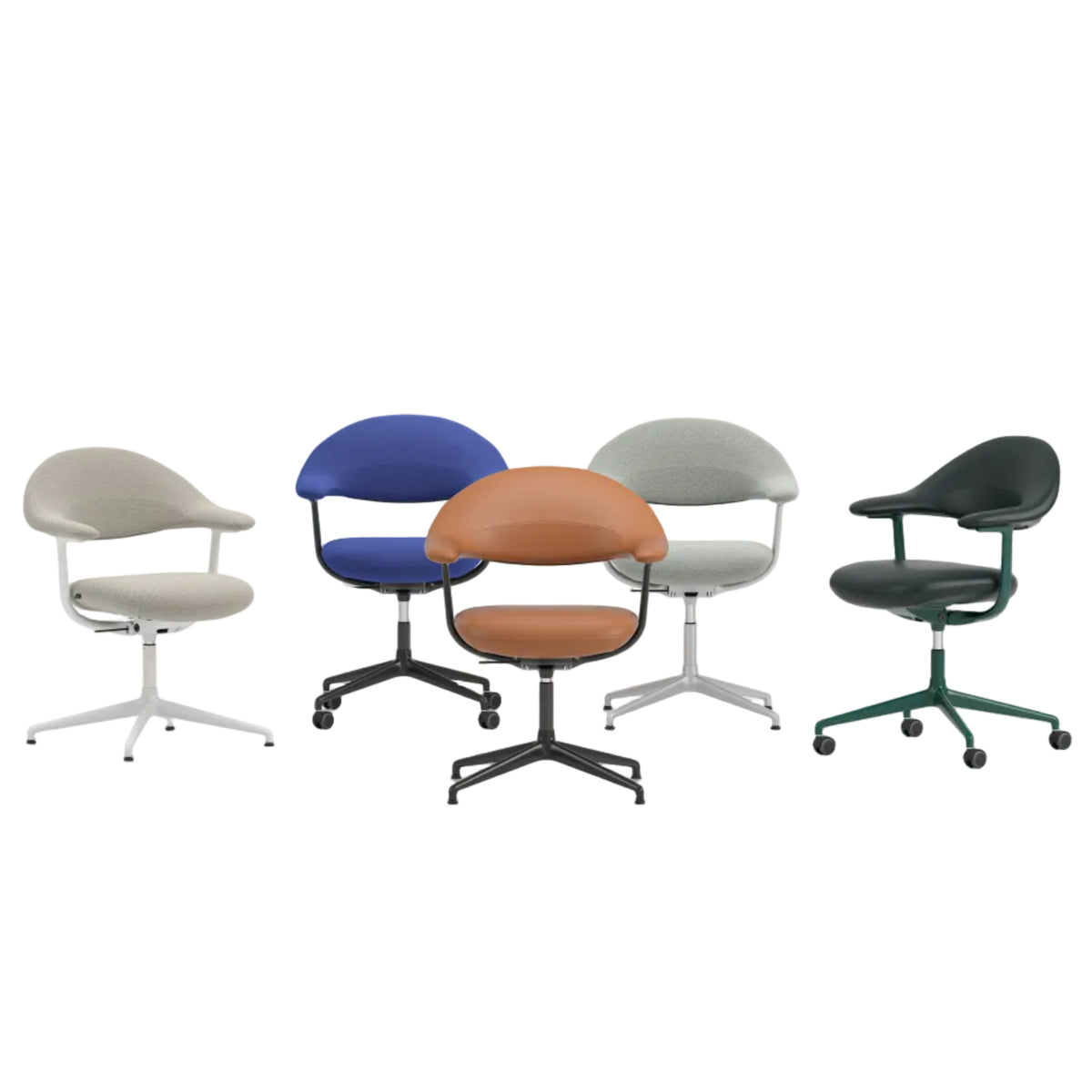Vitra Mynt Soft Bürostuhl Sitz & Rücken weich gepolstert