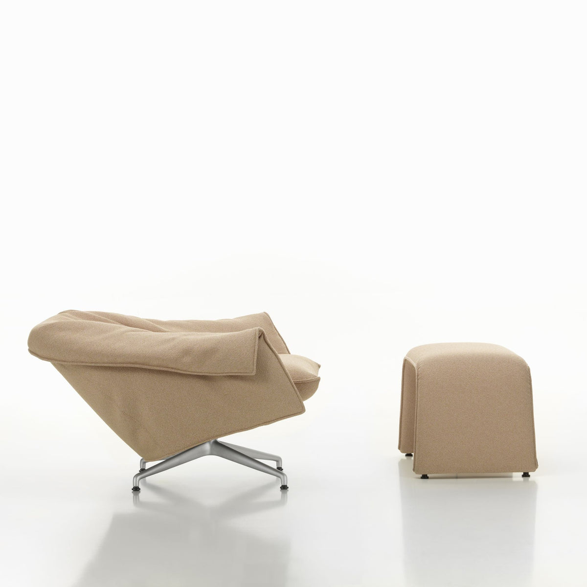 Vitra Bascule Lowback Lounge Chair Relax-Sessel niedrig einzeln