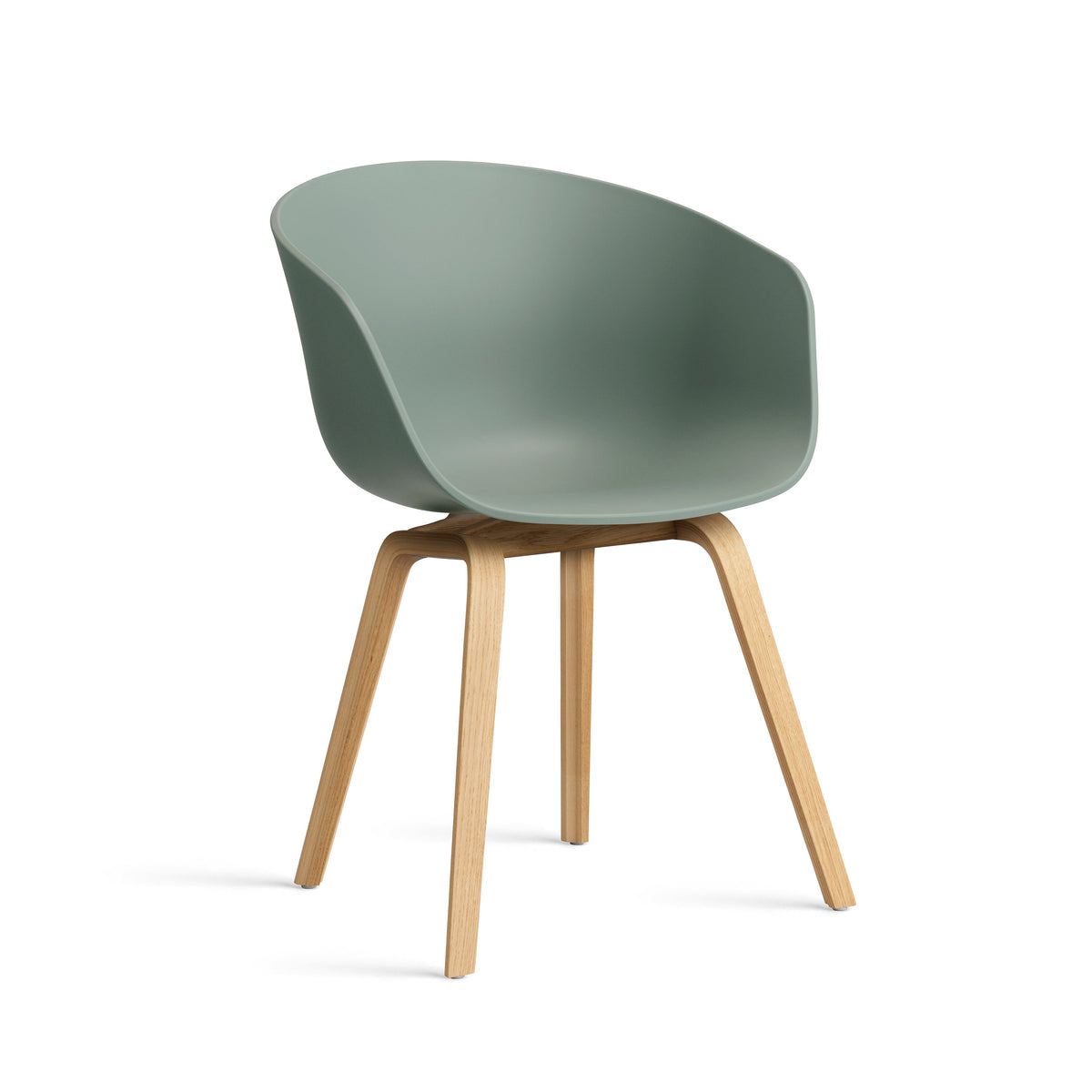 HAY About A Chair AAC 22 Armlehnstuhl Kunststoff Gestell 4-Fuß Formsperrholz