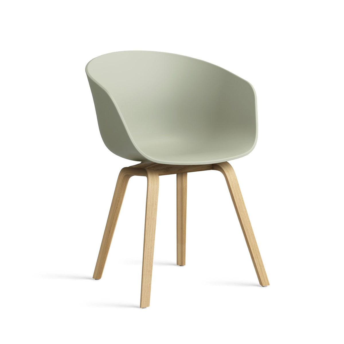 HAY About A Chair AAC 22 Armlehnstuhl Kunststoff Gestell 4-Fuß Formsperrholz