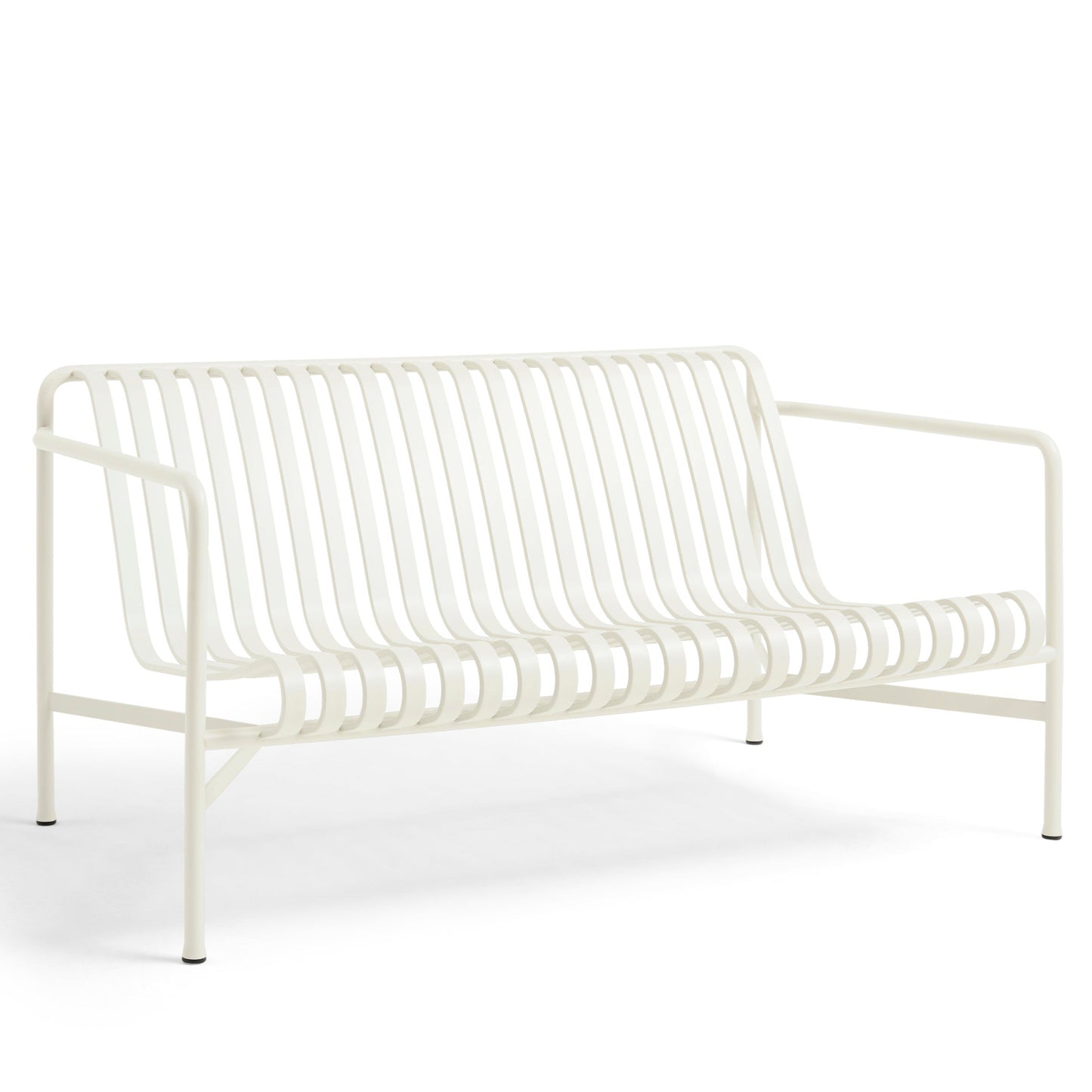 HAY Palissade Lounge Sofa Outdoor-Sitzbank mit Armlehnen