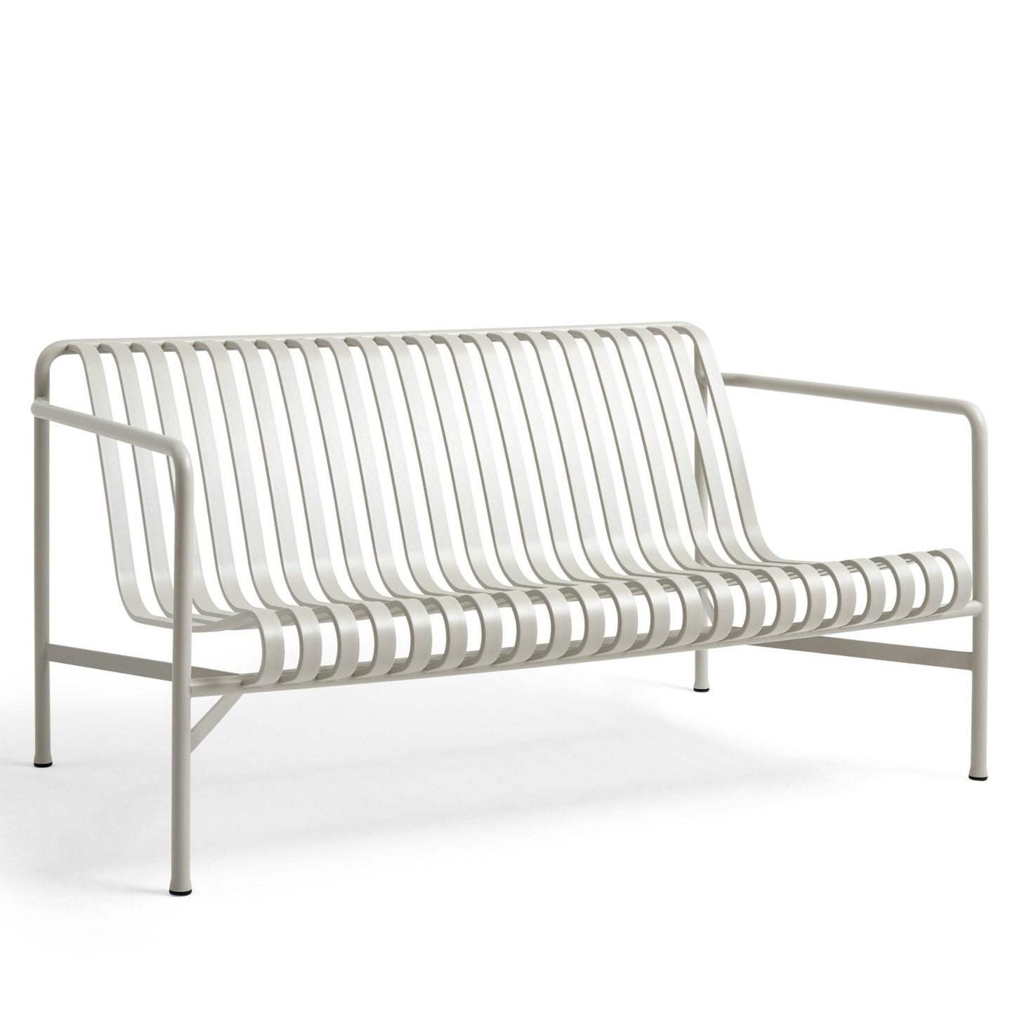 HAY Palissade Lounge Sofa Outdoor-Sitzbank mit Armlehnen