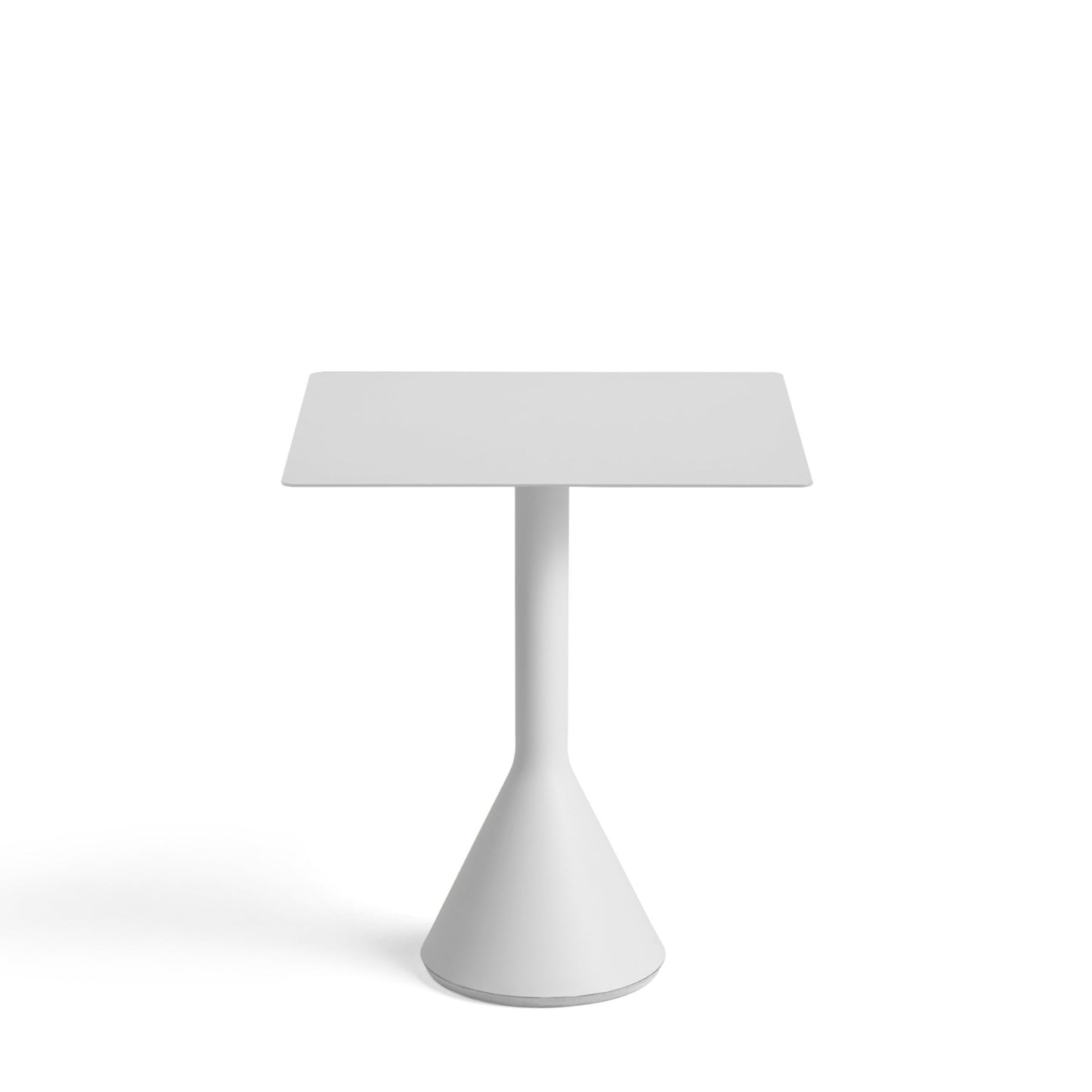 HAY Palissade Cone Tisch quadratisch 65 x 65 cm Stahl pulverbeschichtet