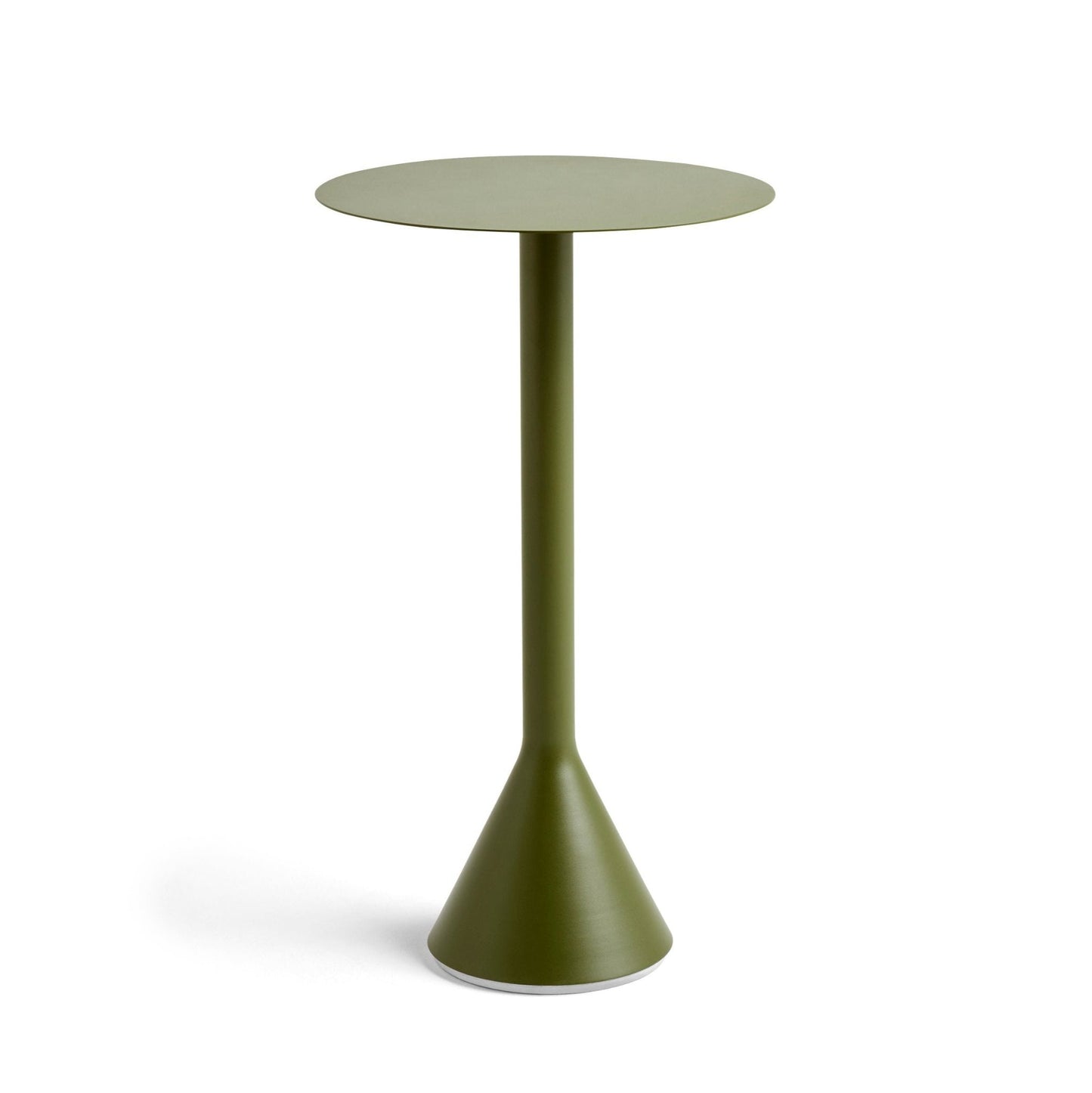 HAY Palissade Cone Steh-Tisch rund Ø 60 cm outdoor Stahl pulverbeschichtet