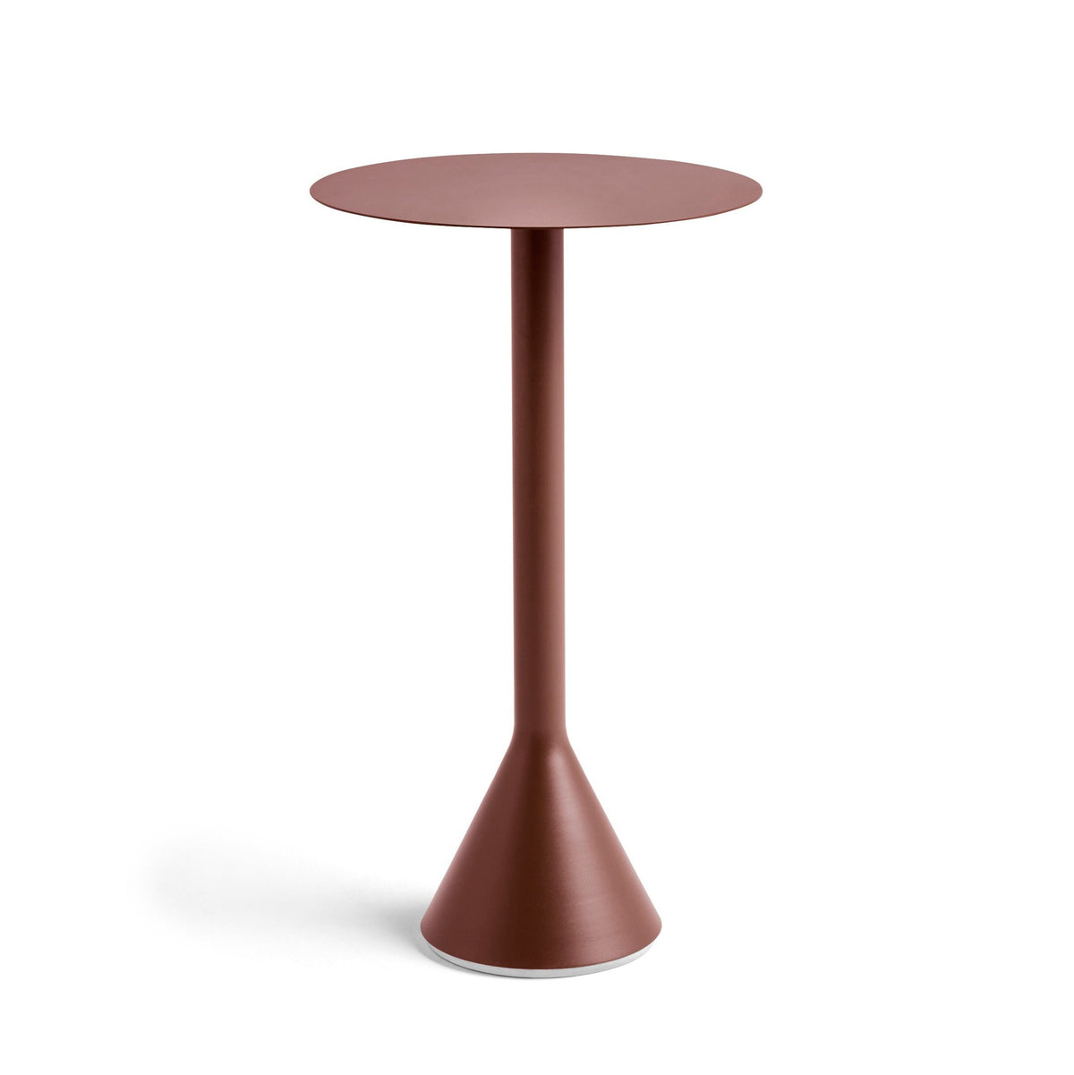 HAY Palissade Cone Steh-Tisch rund Ø 60 cm outdoor Stahl pulverbeschichtet