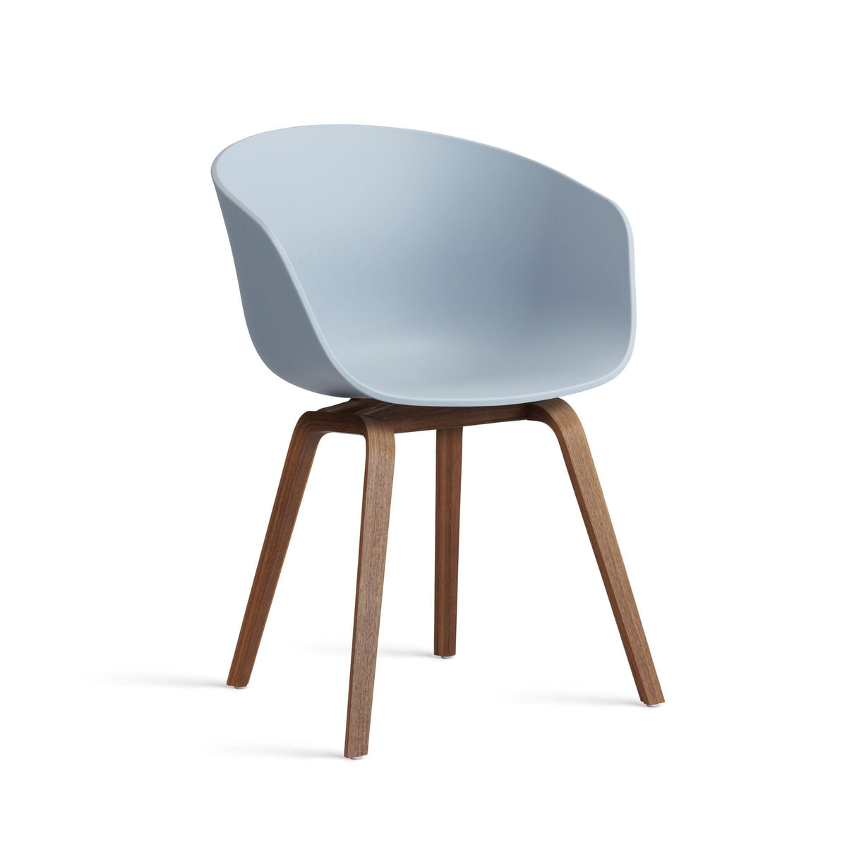 HAY About A Chair AAC 22 Armlehnstuhl Kunststoff Gestell 4-Fuß Formsperrholz