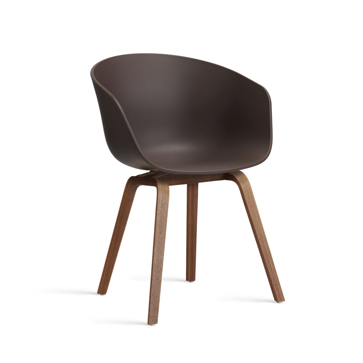 HAY About A Chair AAC 22 Armlehnstuhl Kunststoff Gestell 4-Fuß Formsperrholz