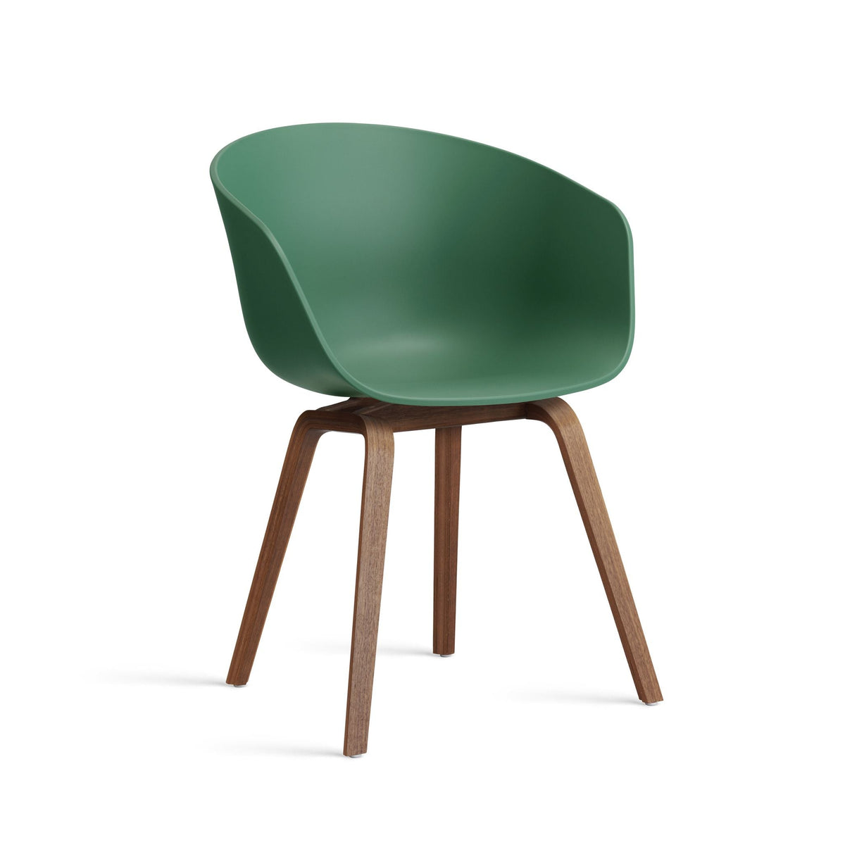 HAY About A Chair AAC 22 Armlehnstuhl Kunststoff Gestell 4-Fuß Formsperrholz