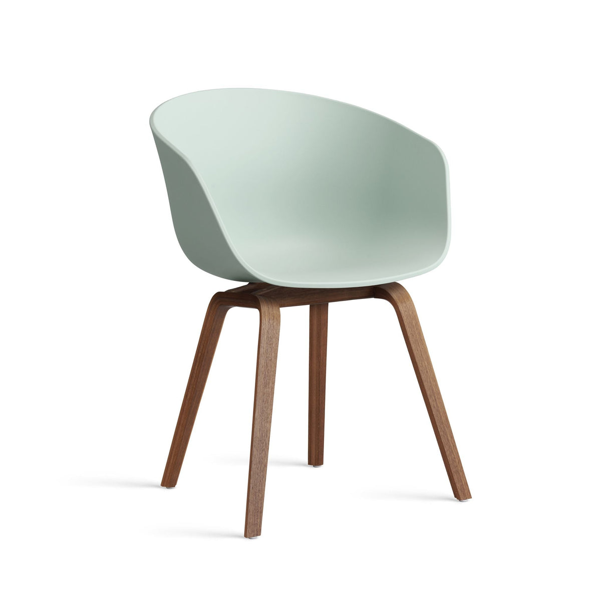 HAY About A Chair AAC 22 Armlehnstuhl Kunststoff Gestell 4-Fuß Formsperrholz