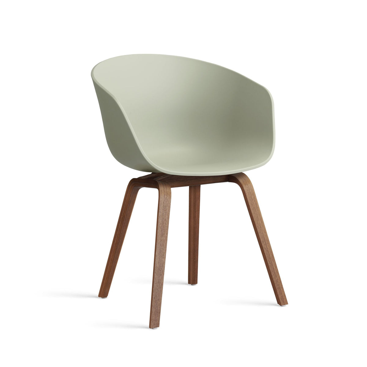 HAY About A Chair AAC 22 Armlehnstuhl Kunststoff Gestell 4-Fuß Formsperrholz