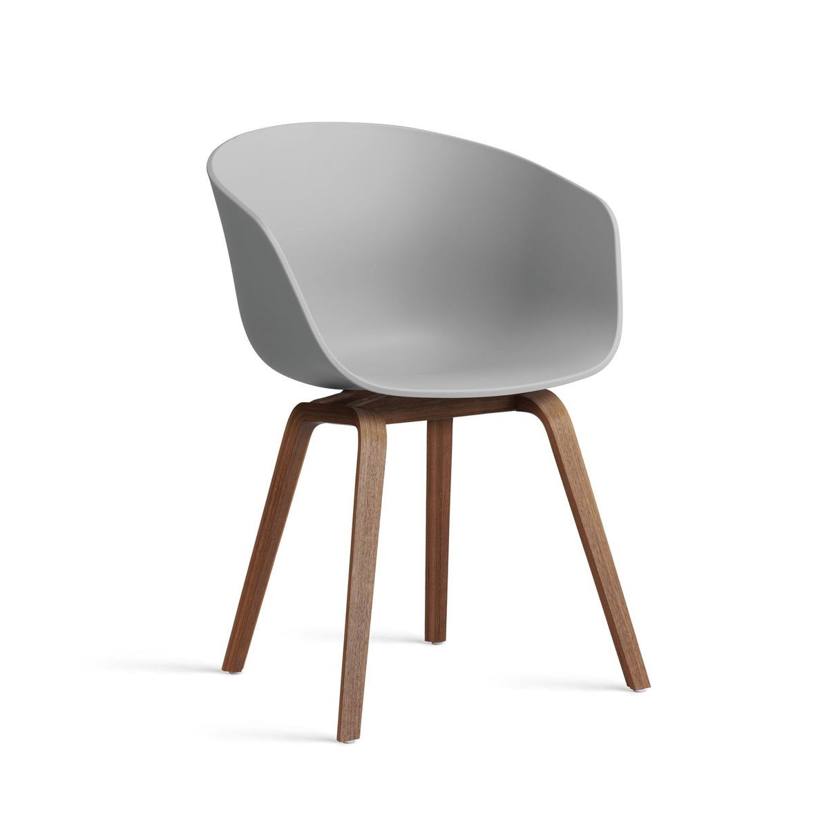 HAY About A Chair AAC 22 Armlehnstuhl Kunststoff Gestell 4-Fuß Formsperrholz