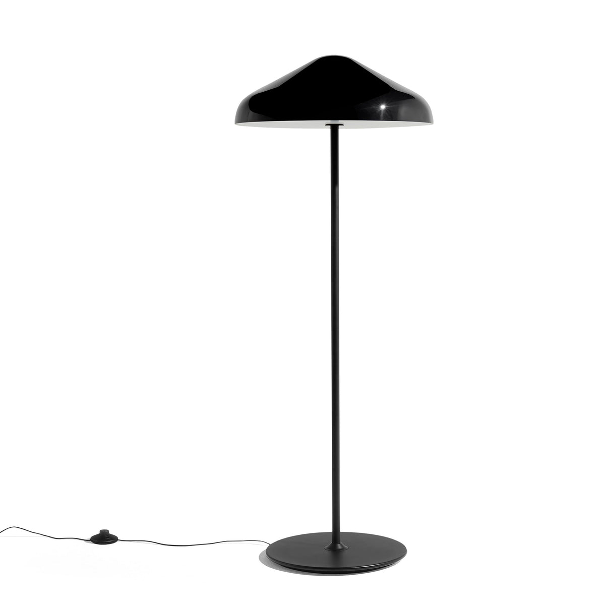 HAY Pao Steel Floor Lamp Stehleuchte Stahl pulverbeschichtet soft black schwarz