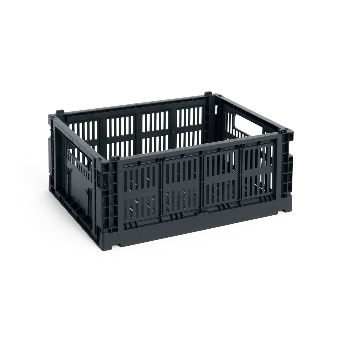 HAY Color Crate Korb Klapp-Box M medium Kunststoff recycelt