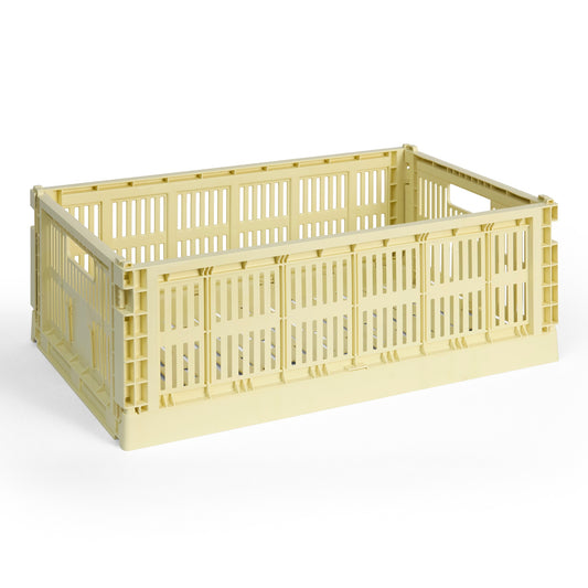HAY Color Crate Korb Klapp-Box L large Kunststoff recycelt