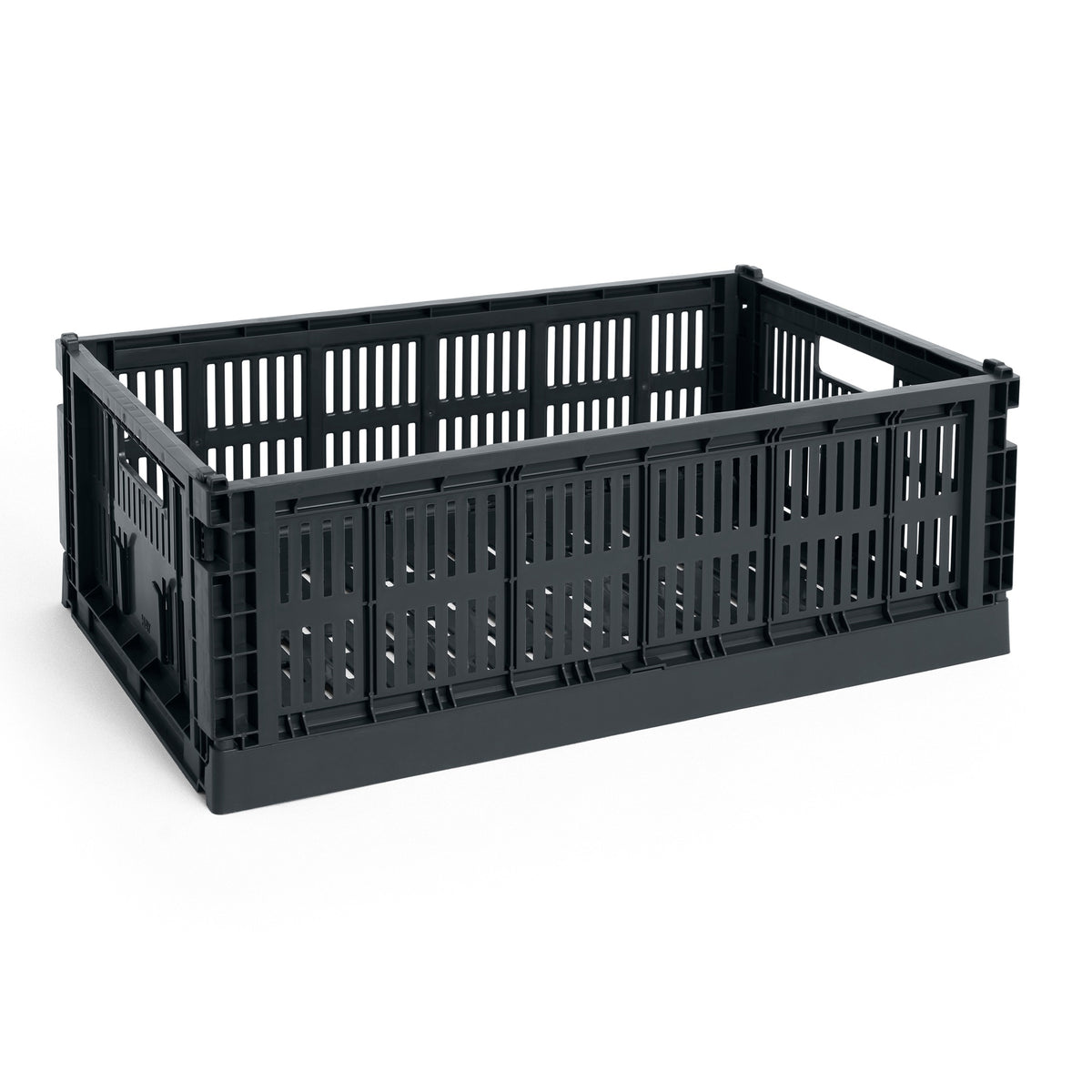 HAY Color Crate Korb Klapp-Box L large Kunststoff recycelt
