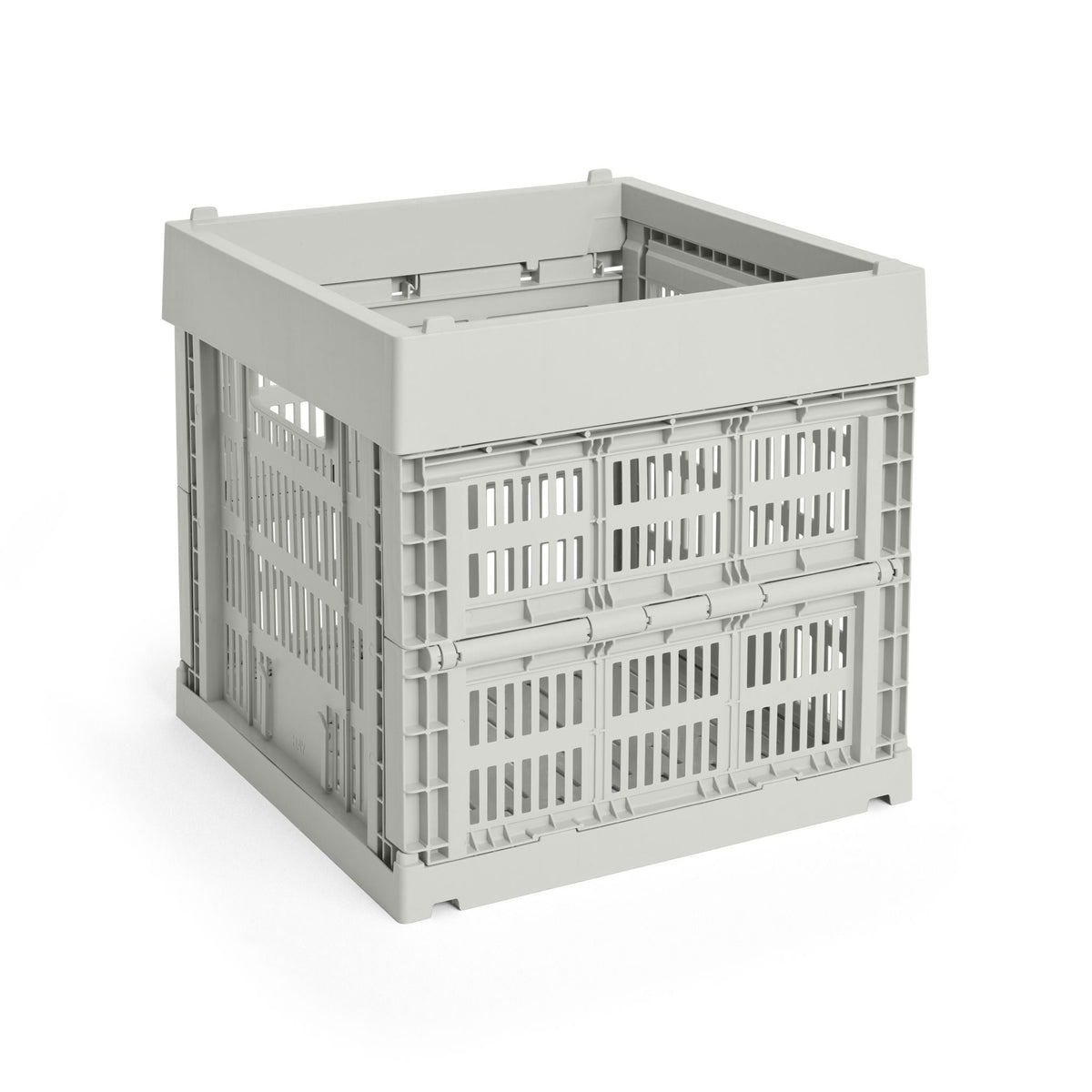 HAY Color Crate Korb Klapp-Box medium M Square Cube quadratisch würfelform Kunststoff