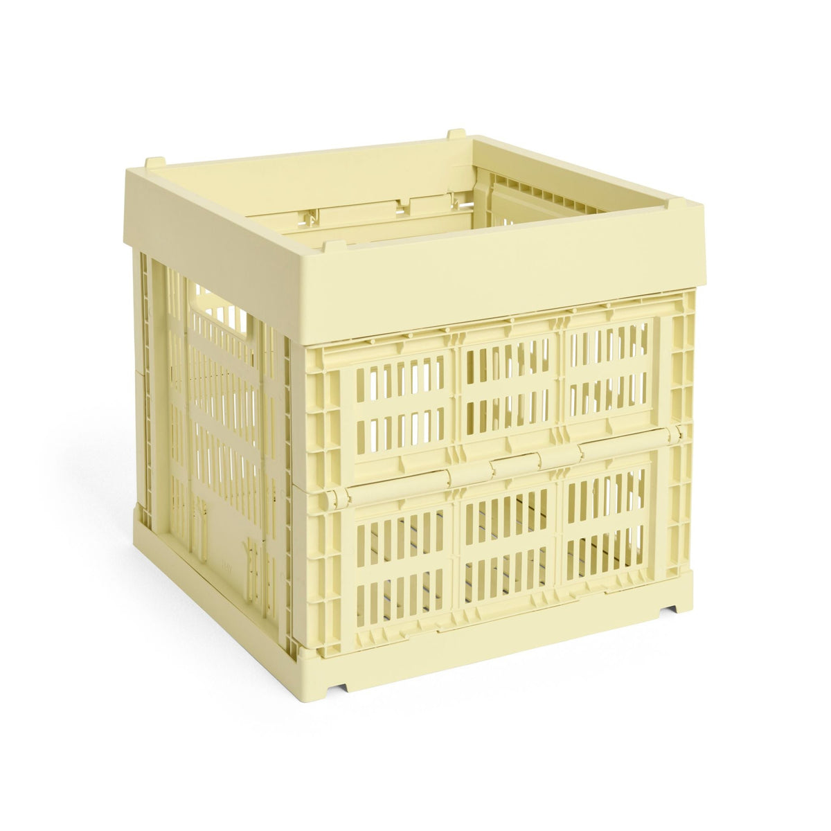 HAY Color Crate Korb Klapp-Box medium M Square Cube quadratisch würfelform Kunststoff