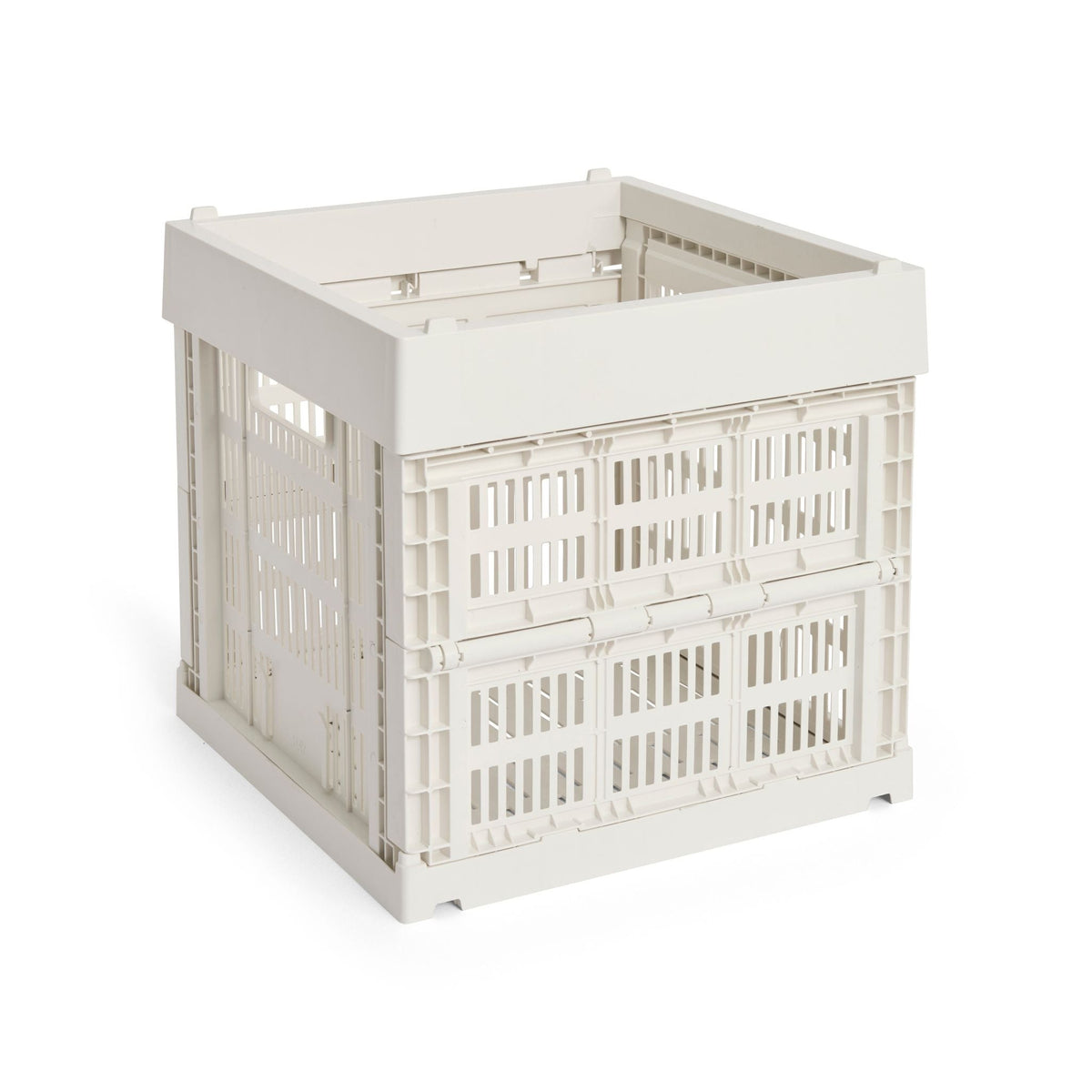 HAY Color Crate Korb Klapp-Box medium M Square Cube quadratisch würfelform Kunststoff