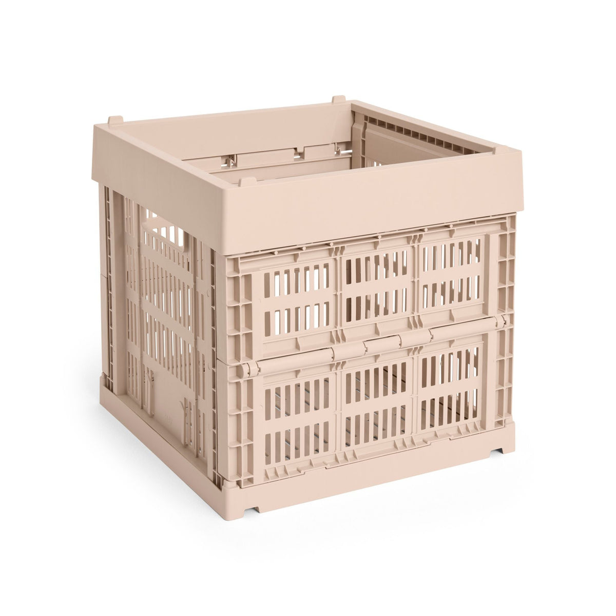 HAY Color Crate Korb Klapp-Box medium M Square Cube quadratisch würfelform Kunststoff
