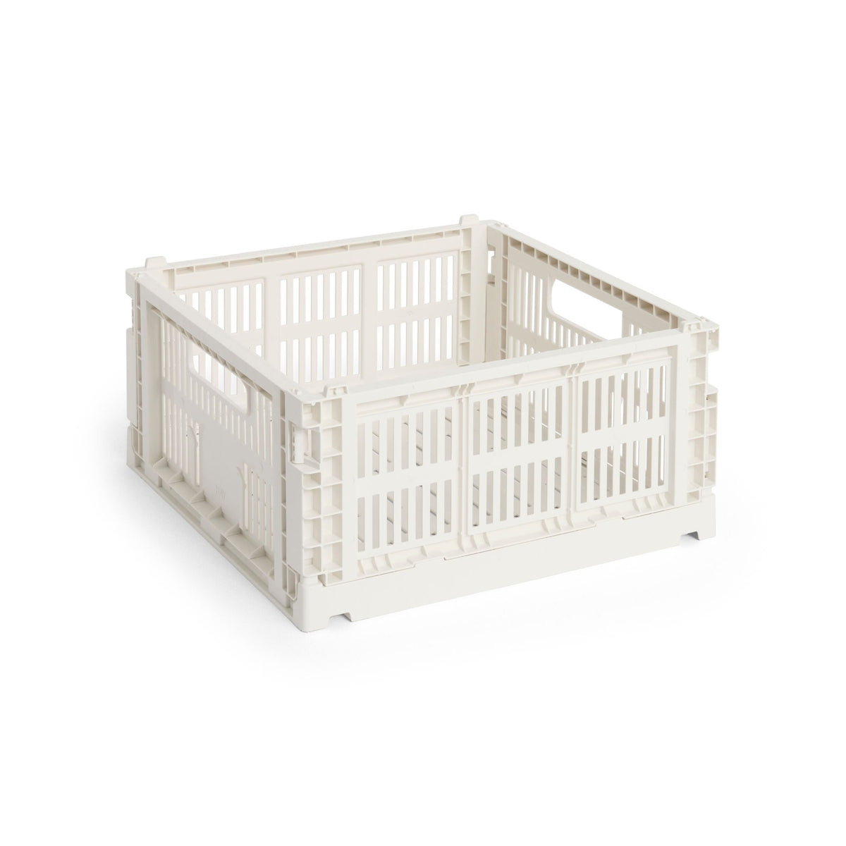 HAY Color Crate Korb Klapp-Box medium M Square quadratisch Kunststoff recycelt