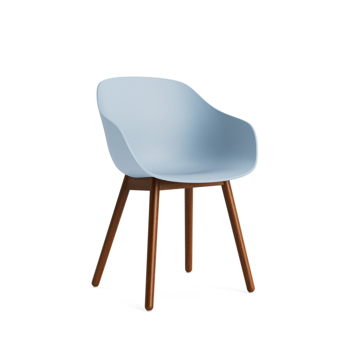 HAY About A Chair AAC 212 Armlehnstuhl Kunststoff Holzgestell 4-Fuß rund