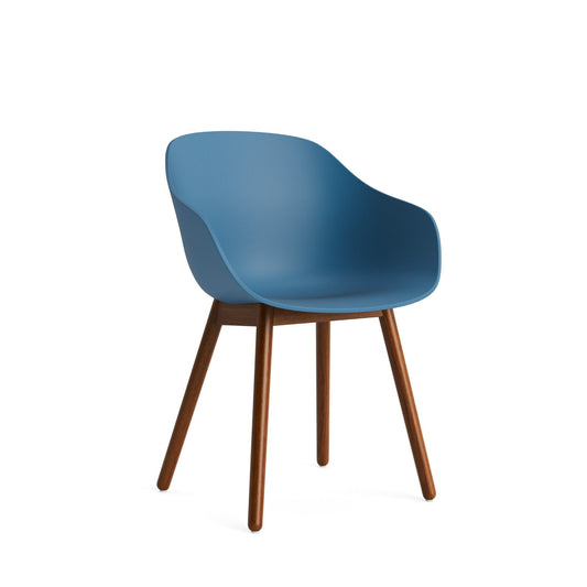 HAY About A Chair AAC 212 Armlehnstuhl Kunststoff Holzgestell 4-Fuß rund