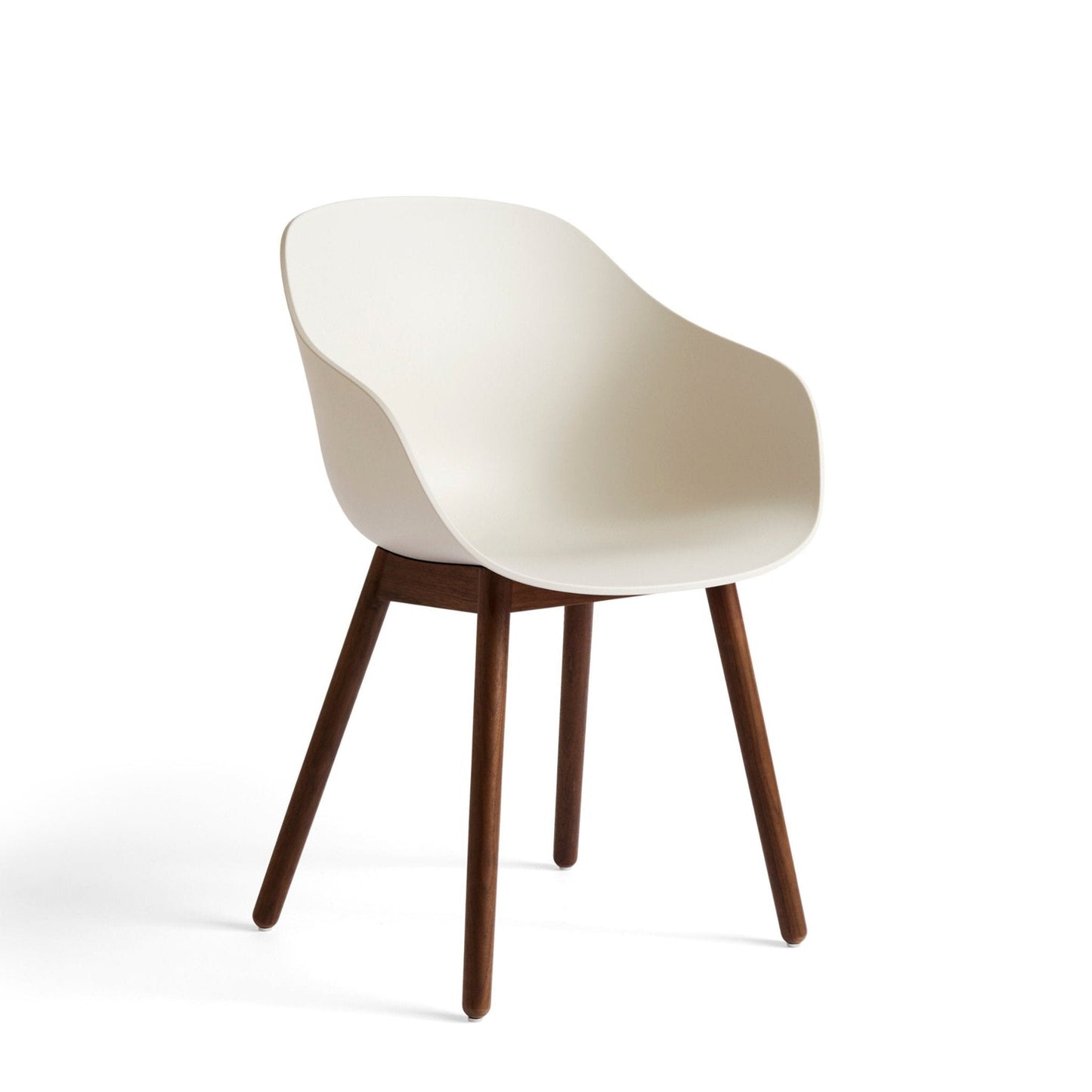HAY About A Chair AAC 212 Armlehnstuhl Kunststoff Holzgestell 4-Fuß rund