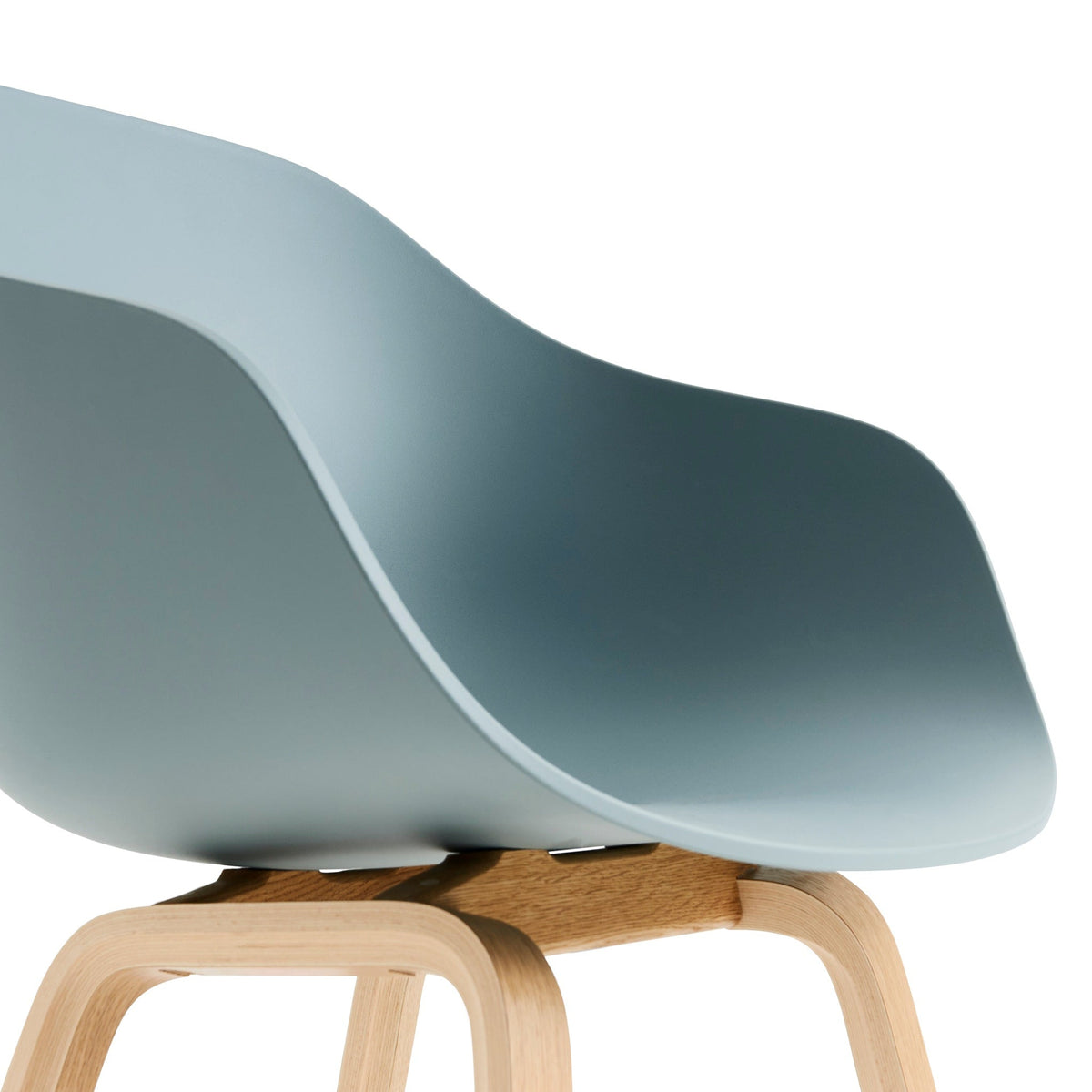 HAY About A Chair AAC 222 Armlehnstuhl Kunststoff Gestell 4-Fuß Sperrholz