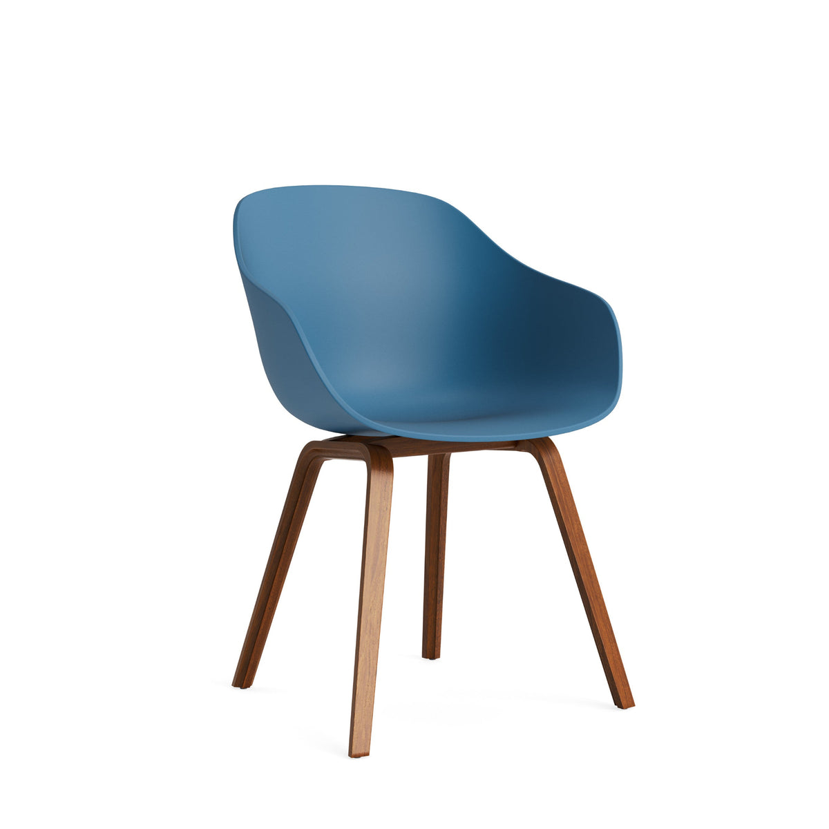 HAY About A Chair AAC 222 Armlehnstuhl Kunststoff Gestell 4-Fuß Sperrholz