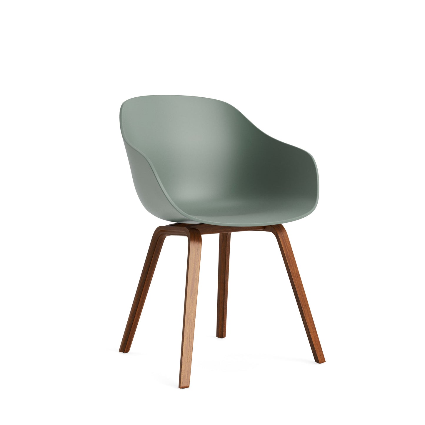 HAY About A Chair AAC 222 Armlehnstuhl Kunststoff Gestell 4-Fuß Sperrholz
