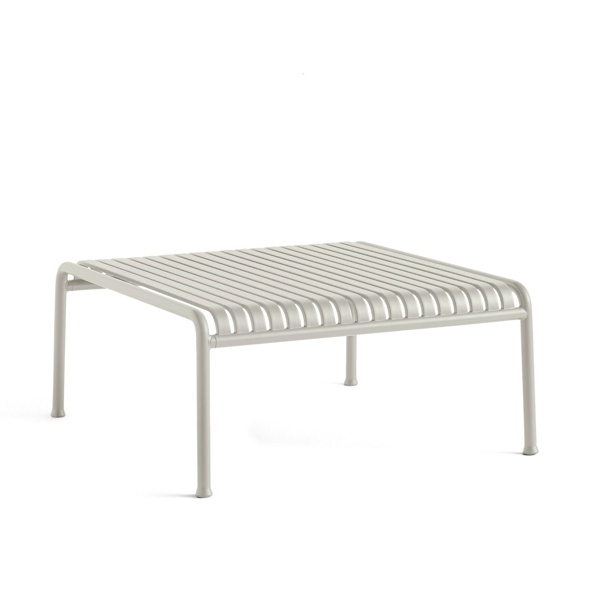 HAY Palissade Low Table Outdoor-Tisch niedrig Stahl 86 x 81 x H 38 cm