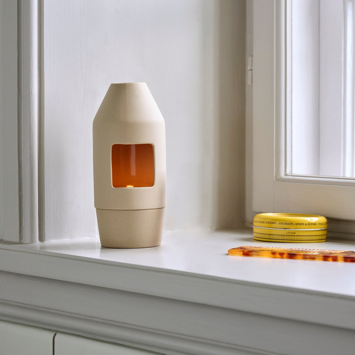 HAY Chim Chim Scent Diffuser Duftlampe rund Porzellan