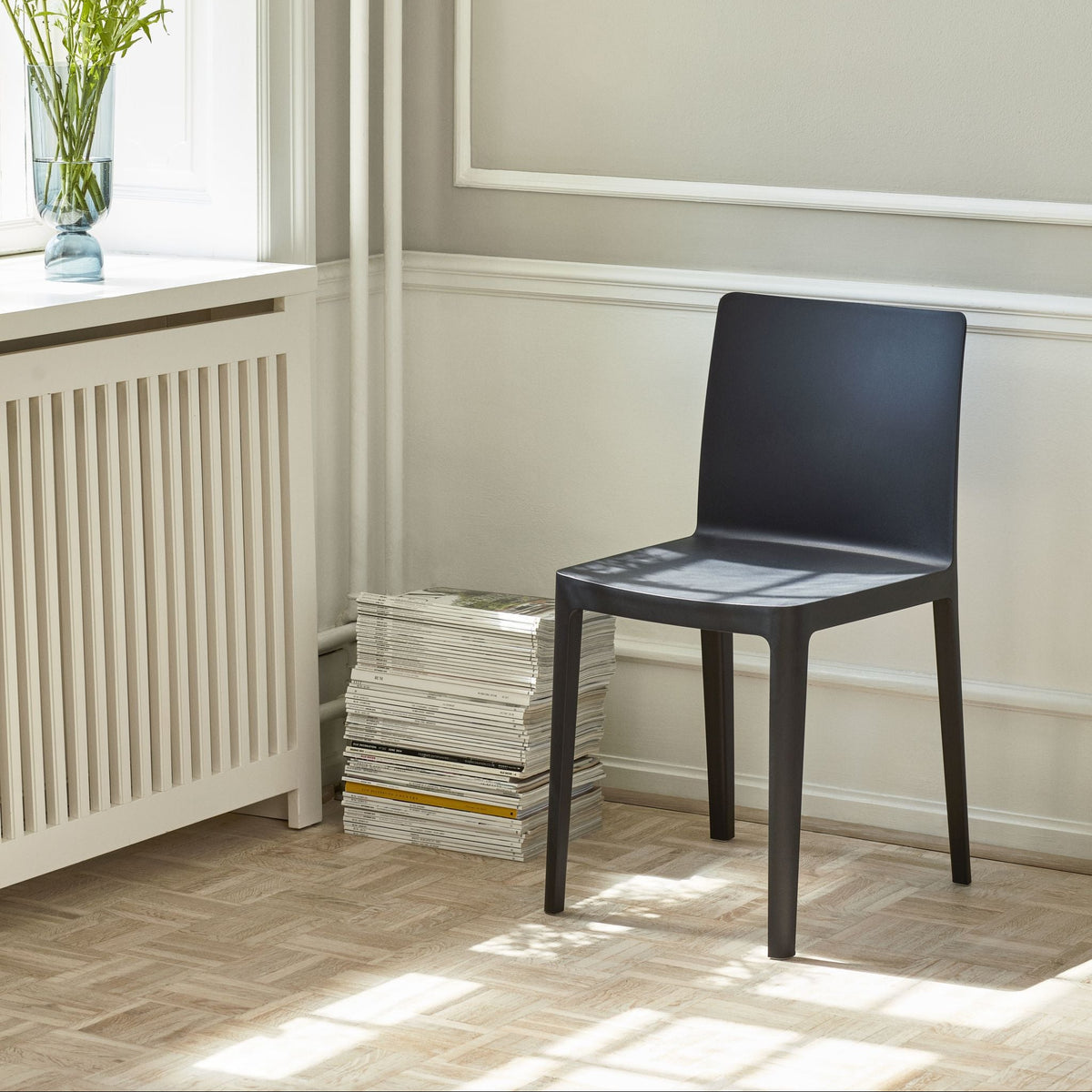 Hay ÉLÉMENTAIRE Chair Stuhl Kunststoff matt In- & Outdoor 2er Set