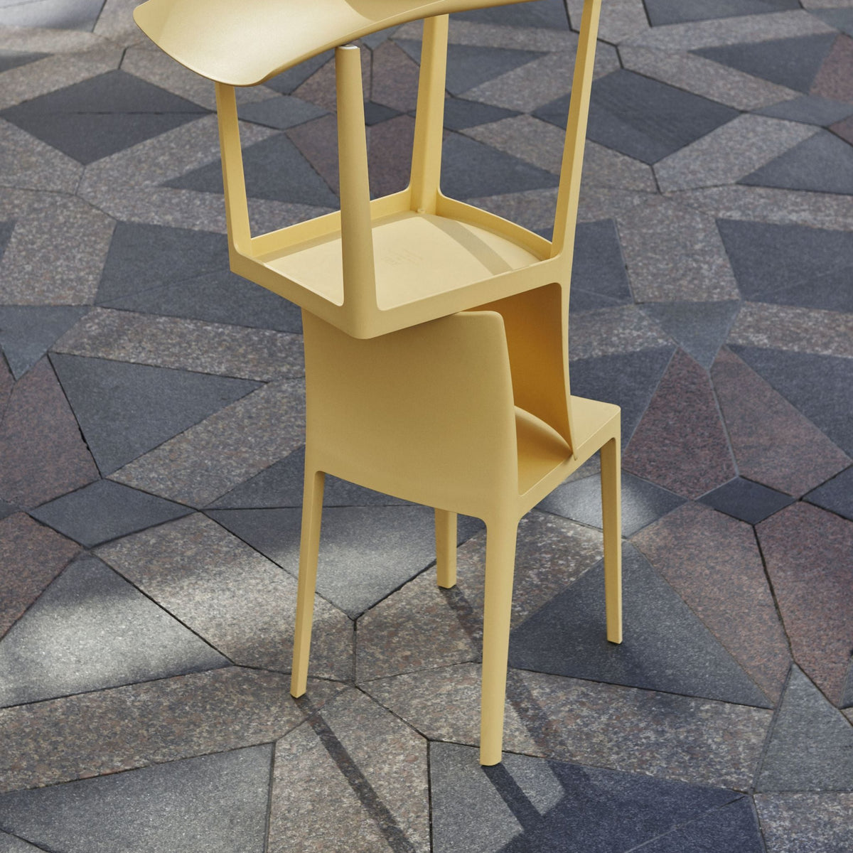 Hay ÉLÉMENTAIRE Chair Stuhl Kunststoff matt In- & Outdoor 2er Set