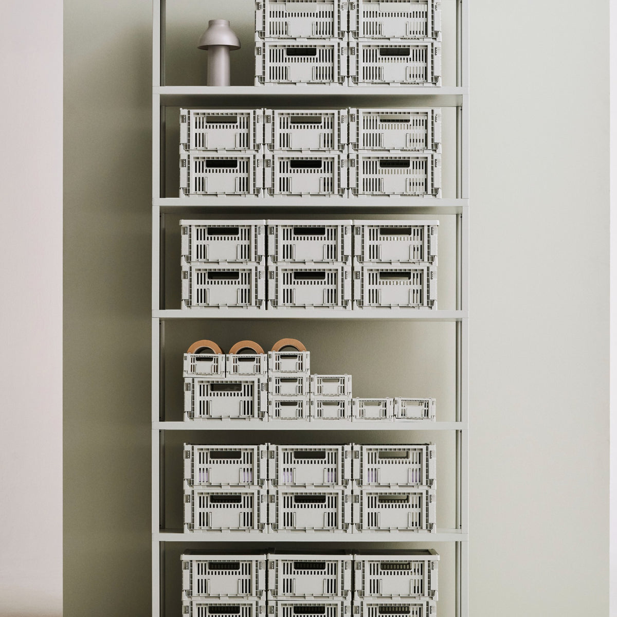HAY Color Crate Korb Klapp-Box M medium Kunststoff recycelt