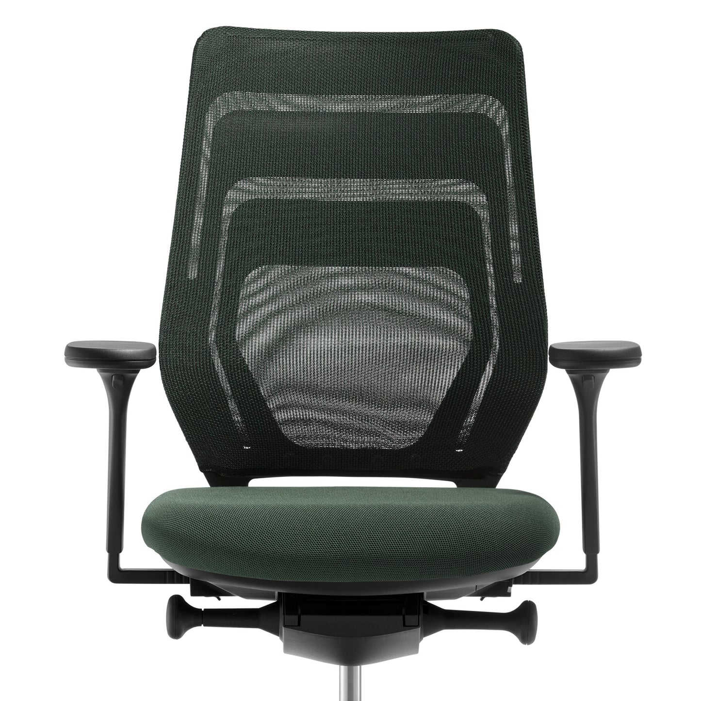 fm asiento Bürostuhl 3D Rücken Netzstrick transparent - FASTLINE