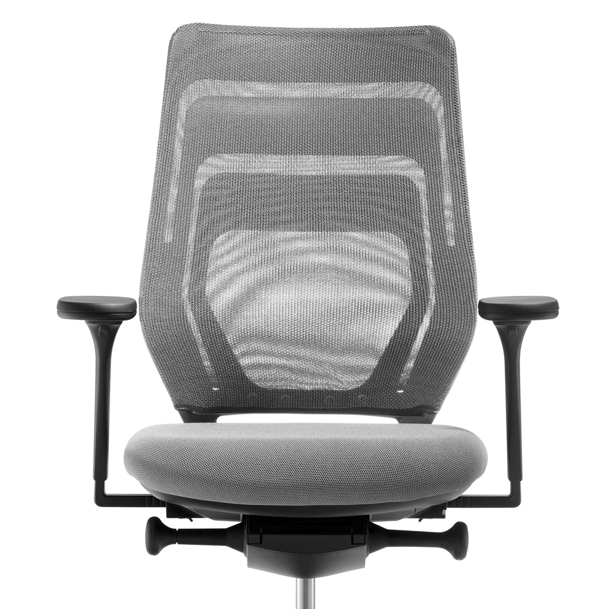 fm asiento Bürostuhl 3D Rücken Netzstrick transparent - FASTLINE