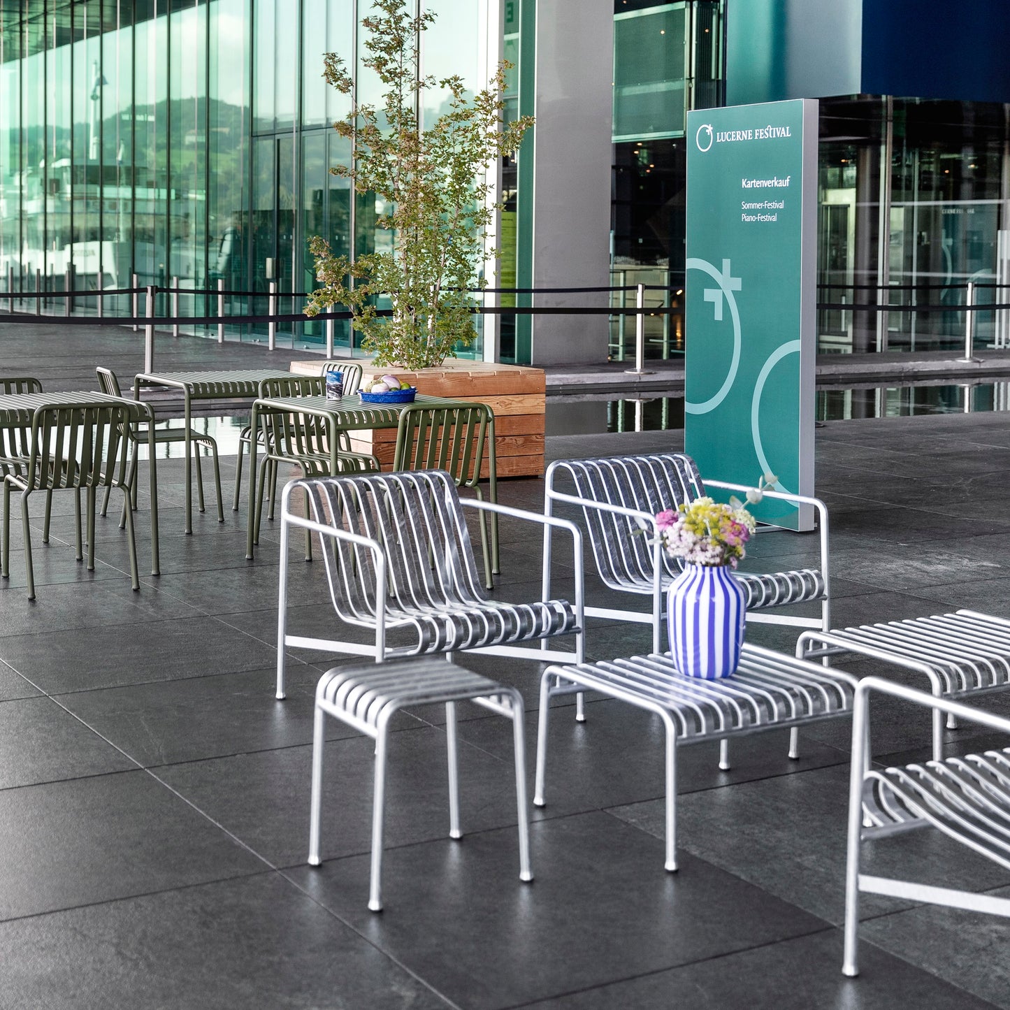 HAY Palissade Stool Outdoor-Hocker