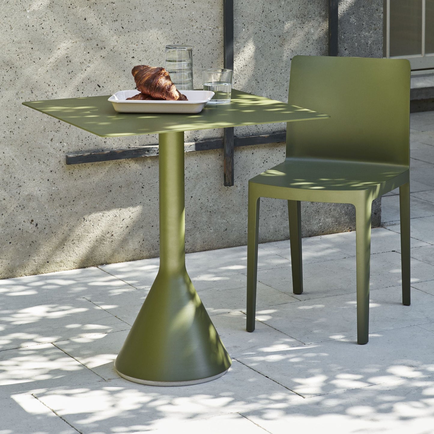 Hay ÉLÉMENTAIRE Chair Stuhl Kunststoff matt In- & Outdoor 2er Set