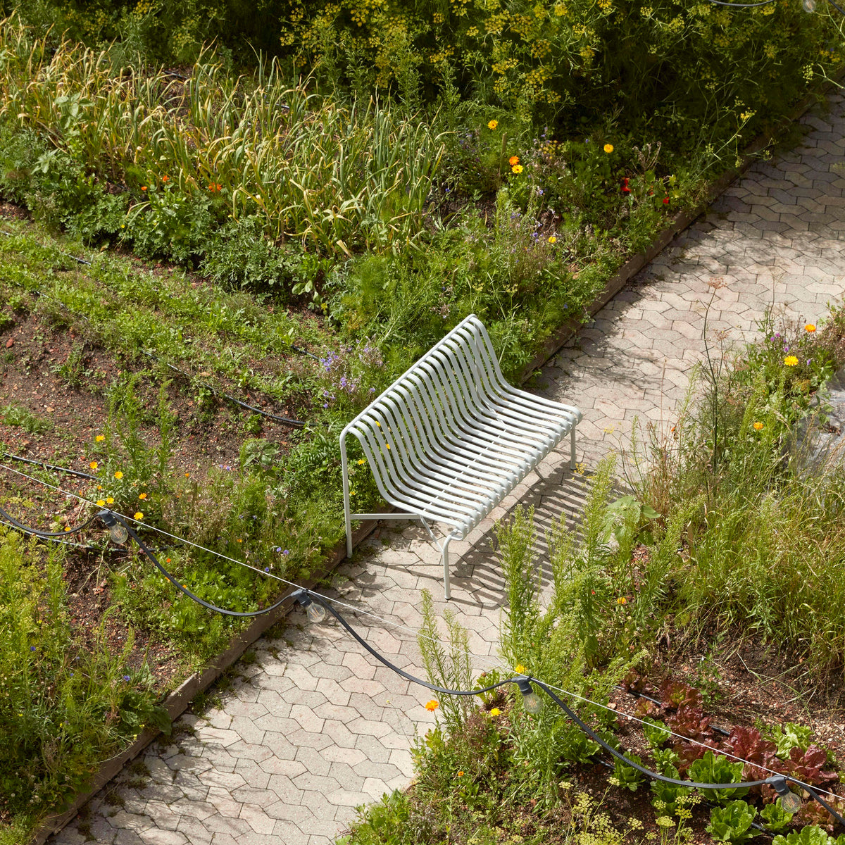 HAY Palissade Dining Bench Outdoor-Sitzbank B-Ware