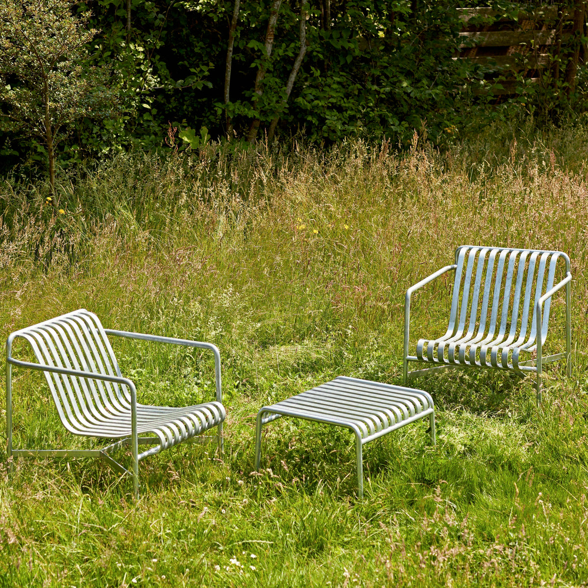 HAY Palissade Ottoman Outdoor-Hocker