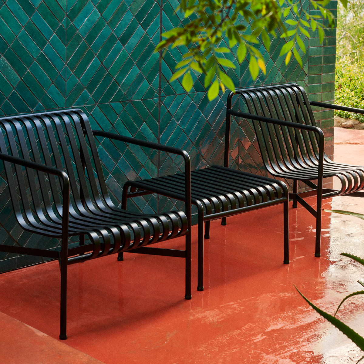 HAY Palissade Ottoman Outdoor-Hocker