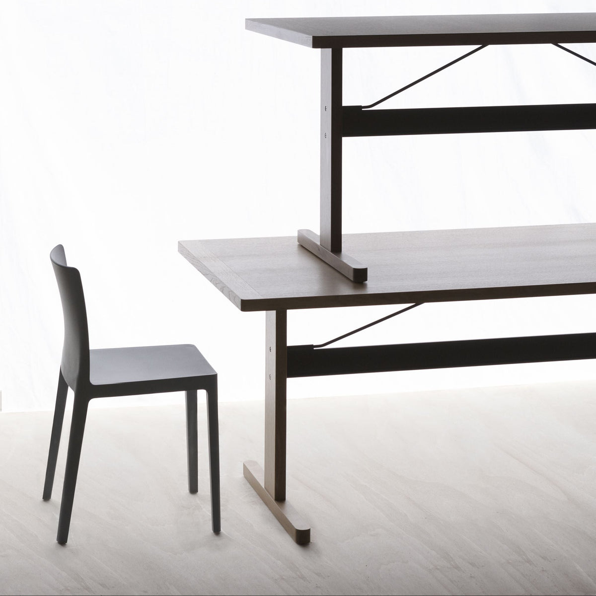 Hay ÉLÉMENTAIRE Chair Stuhl Kunststoff matt In- & Outdoor 2er Set
