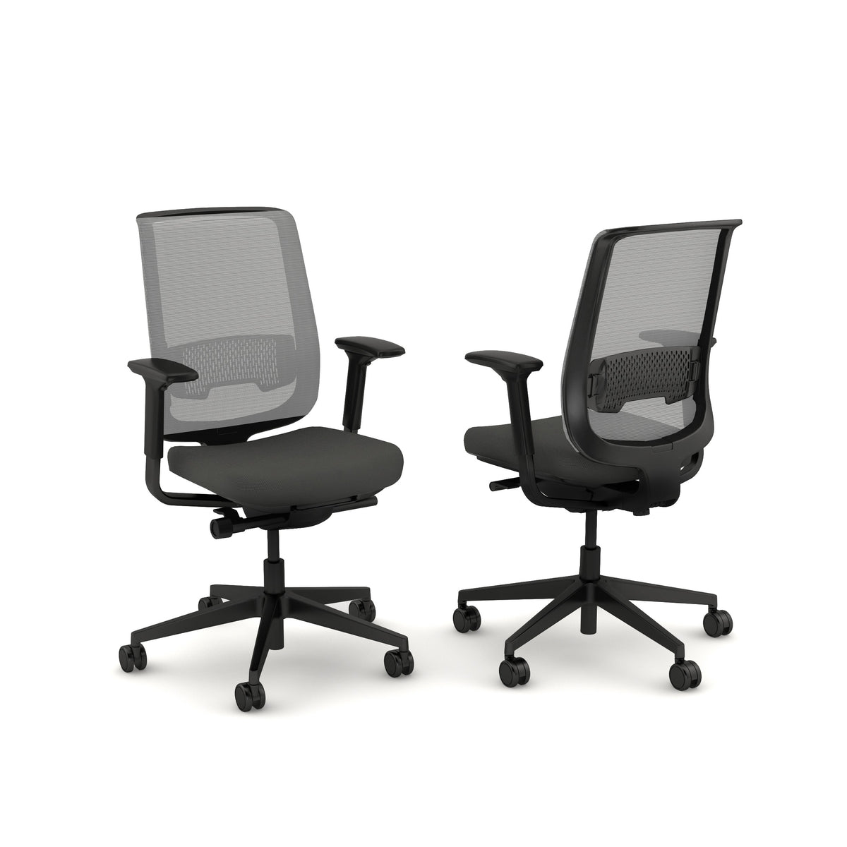 Steelcase Reply Air Bürostuhl mit Armlehnen Rückenlehne Netz