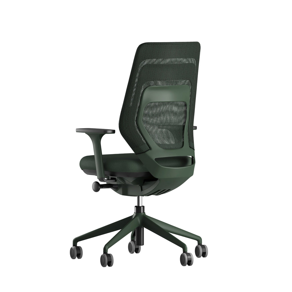 fm asiento Bürostuhl 3D Rücken Netzstrick transparent - FASTLINE