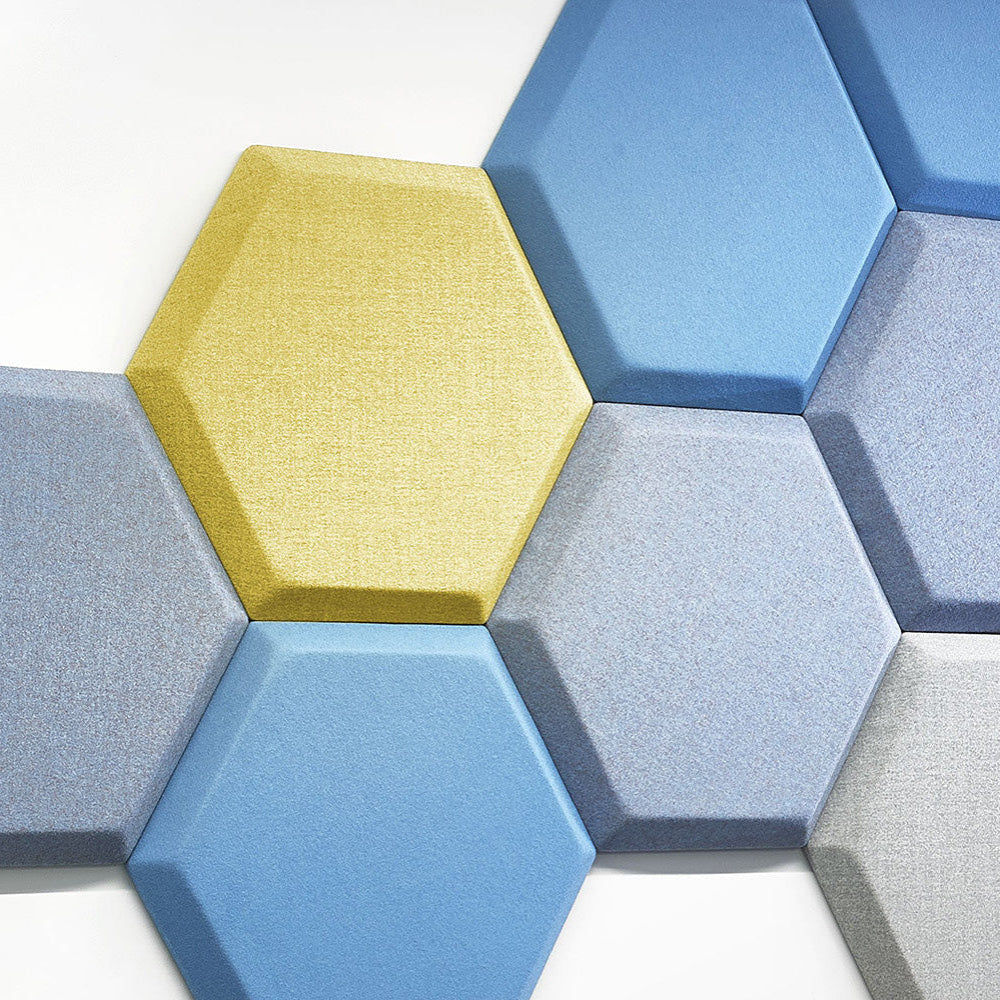 Bejot Silent:block Wall 3D akustisches Wandelement Sechseckform